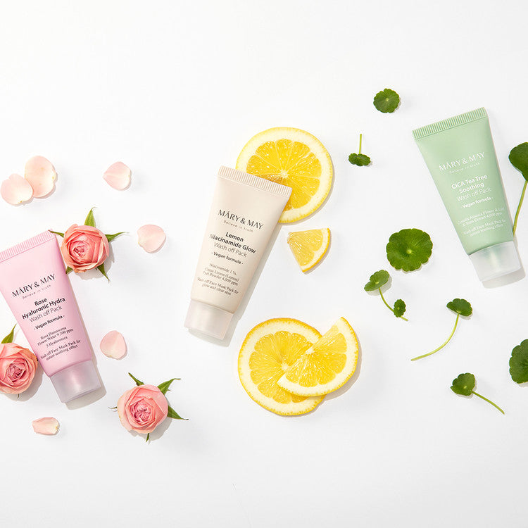 Mary&May Vegan Wash Off Mask Mini Gift Set - Image 3