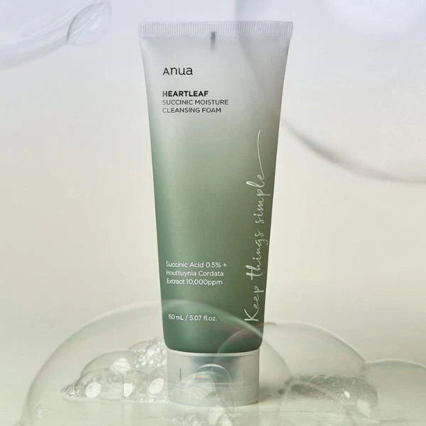 Anua Heartleaf Succinic Moisture Cleansing Foam - Image 3