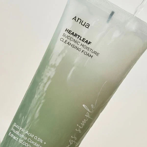 Anua Heartleaf Succinic Moisture Cleansing Foam - Image 2