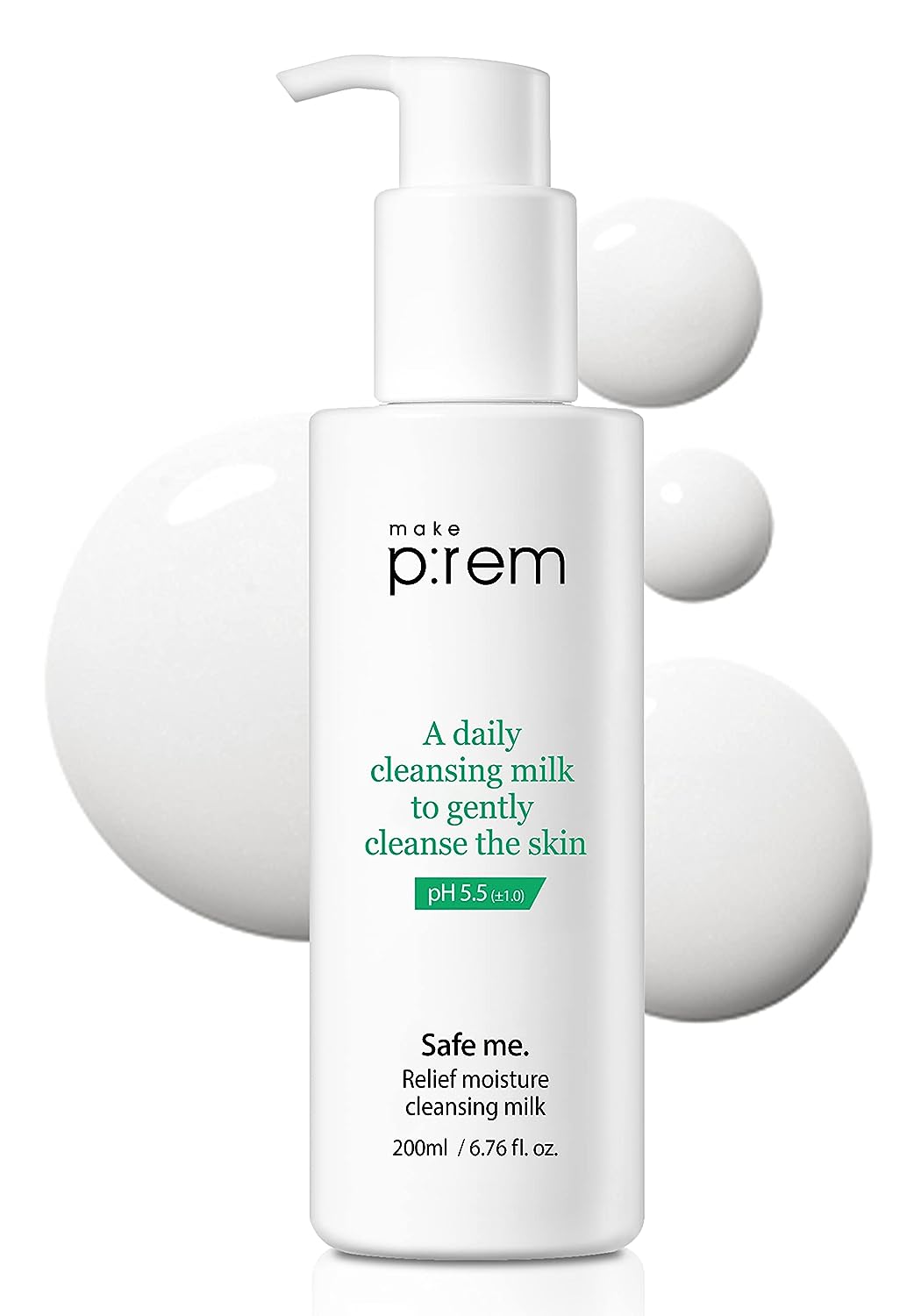 make p:rem Safe Me Relief Moisture Cleansing Milk 200ml - Image 2