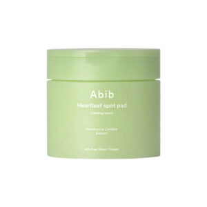 Abib Heartleaf Spot Pad Calming Touch 80 Pads I Toner Pad for Face