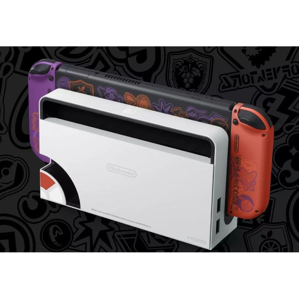 Nintendo Switch OLED Model Pokemon Scarlet and Violet Limited Edition - Image 3