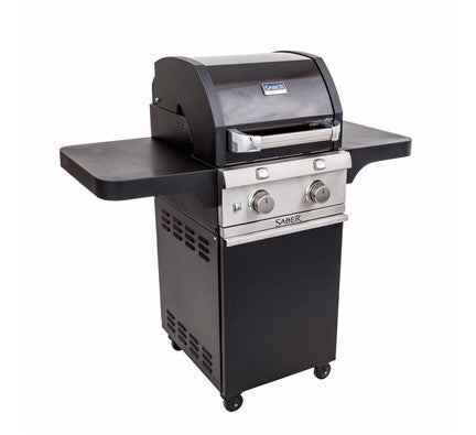 Saber Deluxe Black 2-Burner Grill - Image 2