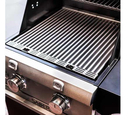 Saber Deluxe Black 2-Burner Grill - Image 5