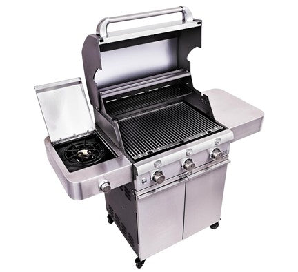 Saber Deluxe Stainless 3-Burner Grill - Image 4