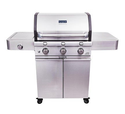 Saber Deluxe Stainless 3-Burner Grill - Image 5