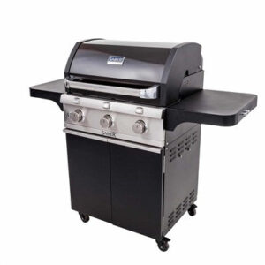 Saber Deluxe Black 3-Burner Grill