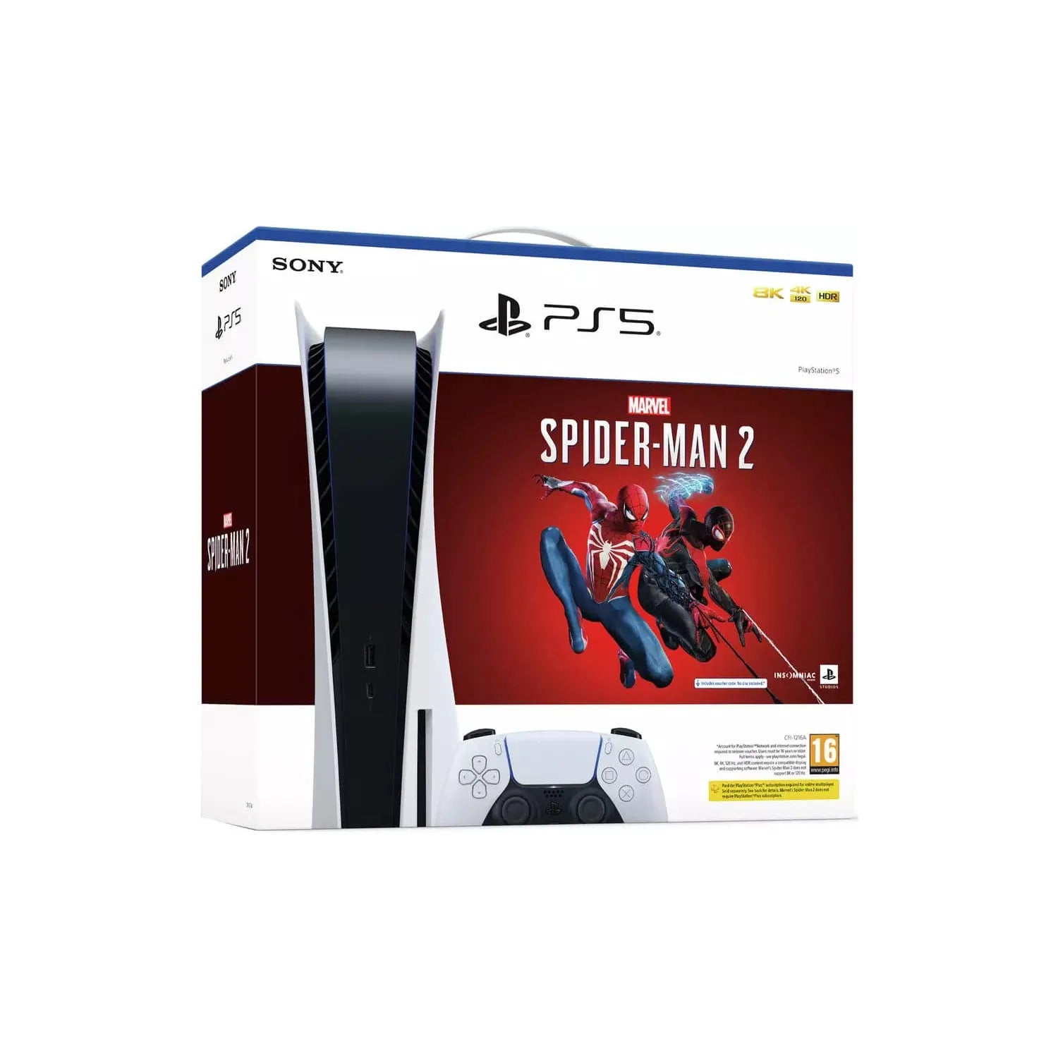 PlayStation 5 Console: Marvel's Spider-Man 2 Bundle - Image 2