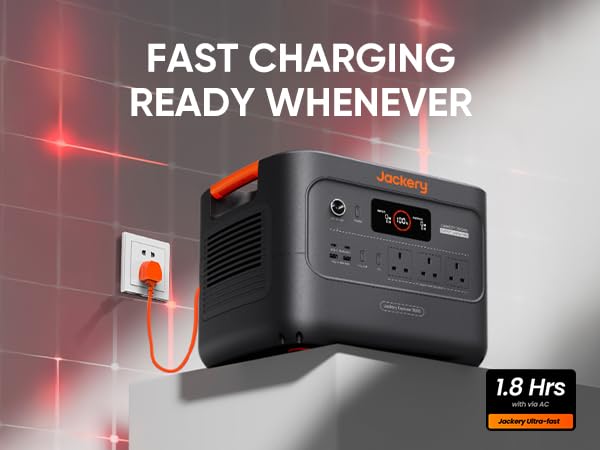Jackery Explorer 3000 v2 Portable Power Station, 3072Wh Camping Power Pack - Image 8