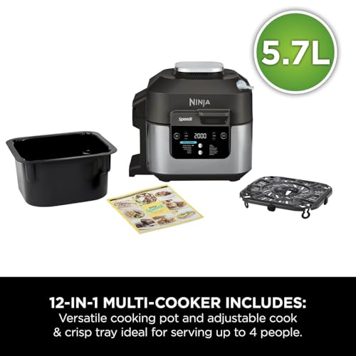 Ninja Speedi 12-in-1 Multi-Cooker and Air Fryer, 5.7L, Grey ON500UK - Image 3