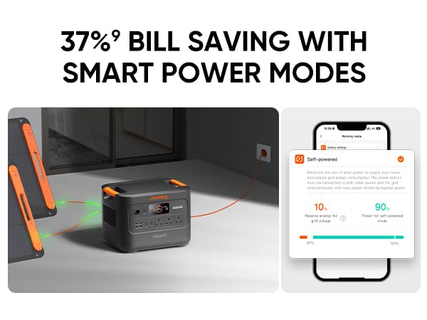 Jackery Explorer 3000 v2 Portable Power Station, 3072Wh Camping Power Pack - Image 9