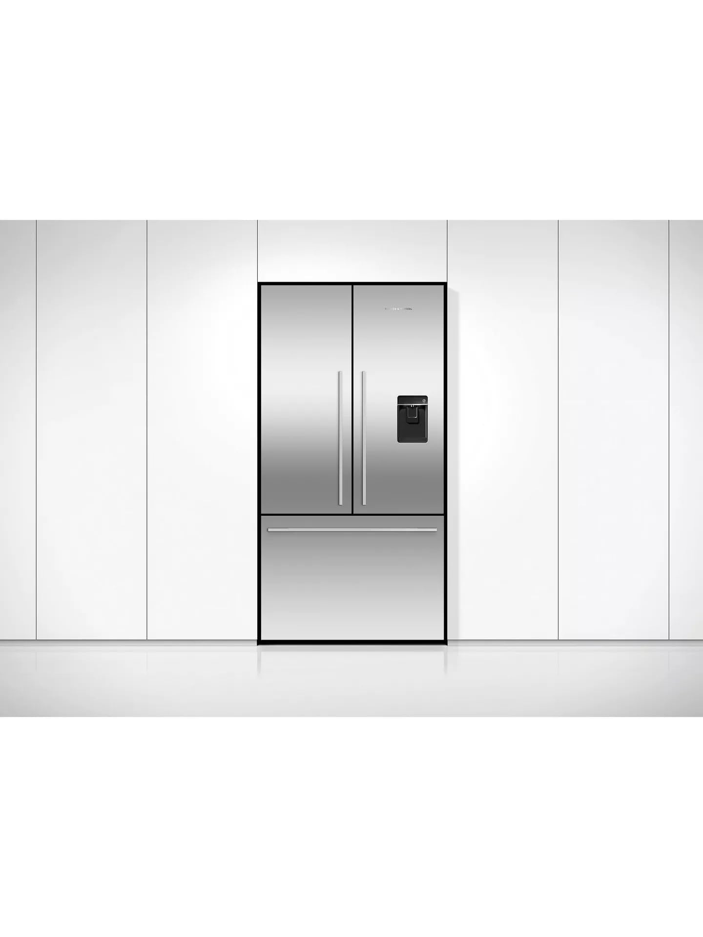 569L French Door Freestanding Fridge Freezer, Stainless Steel, Frost Free, E Energy Rating - Image 7
