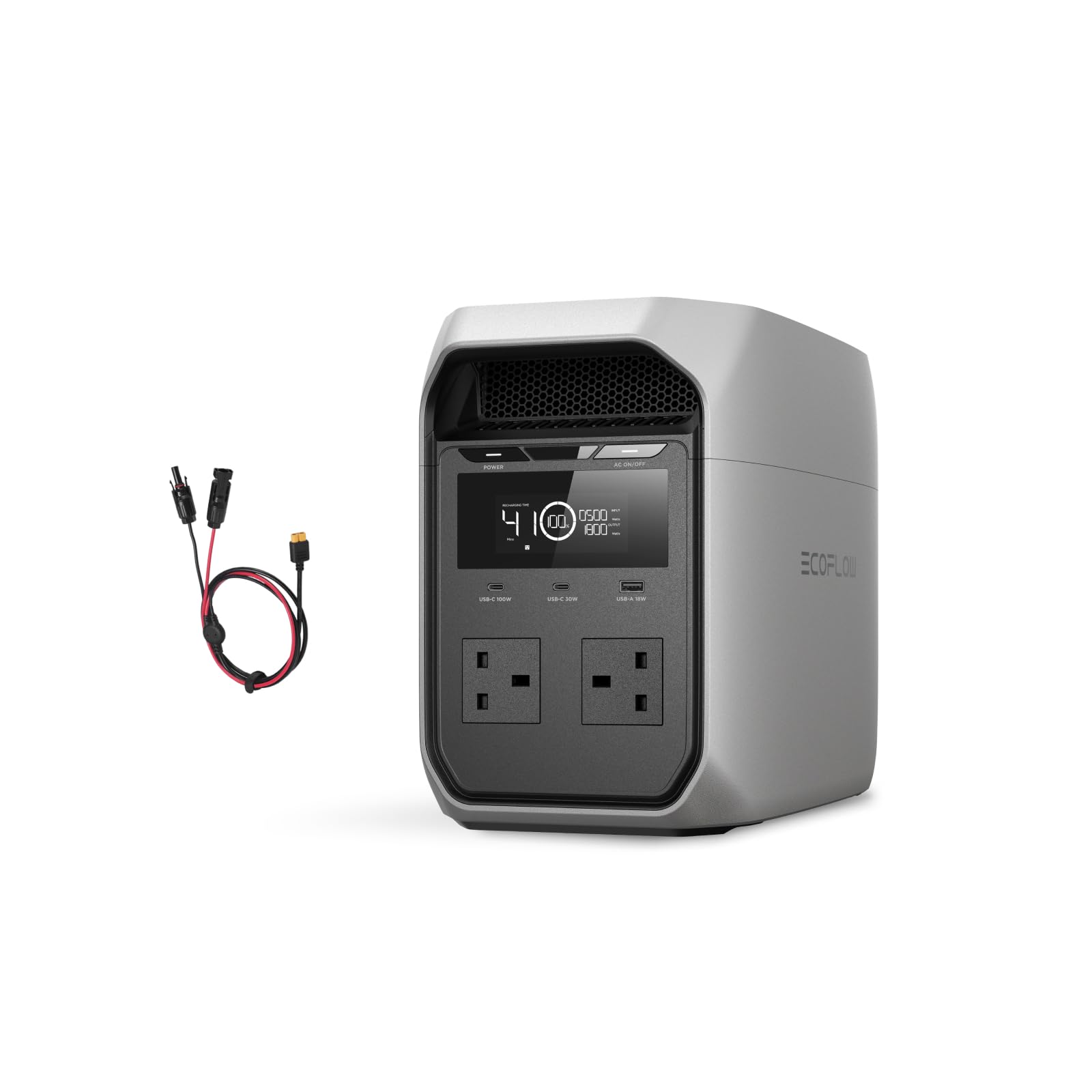 Portable Power Station 1800W LiFePO4 Solar Generator with UPS & Fast Charging - Image 10