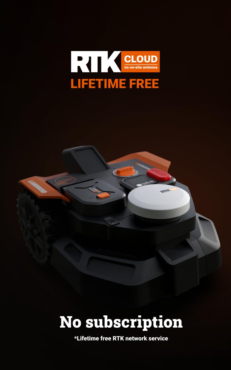 WORX Landroid Vision Cloud WR303E 2WD Robotic Lawn Mower - Image 5