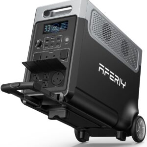 3840Wh Portable Power Station,Expandable Solar Generator to 11520Wh