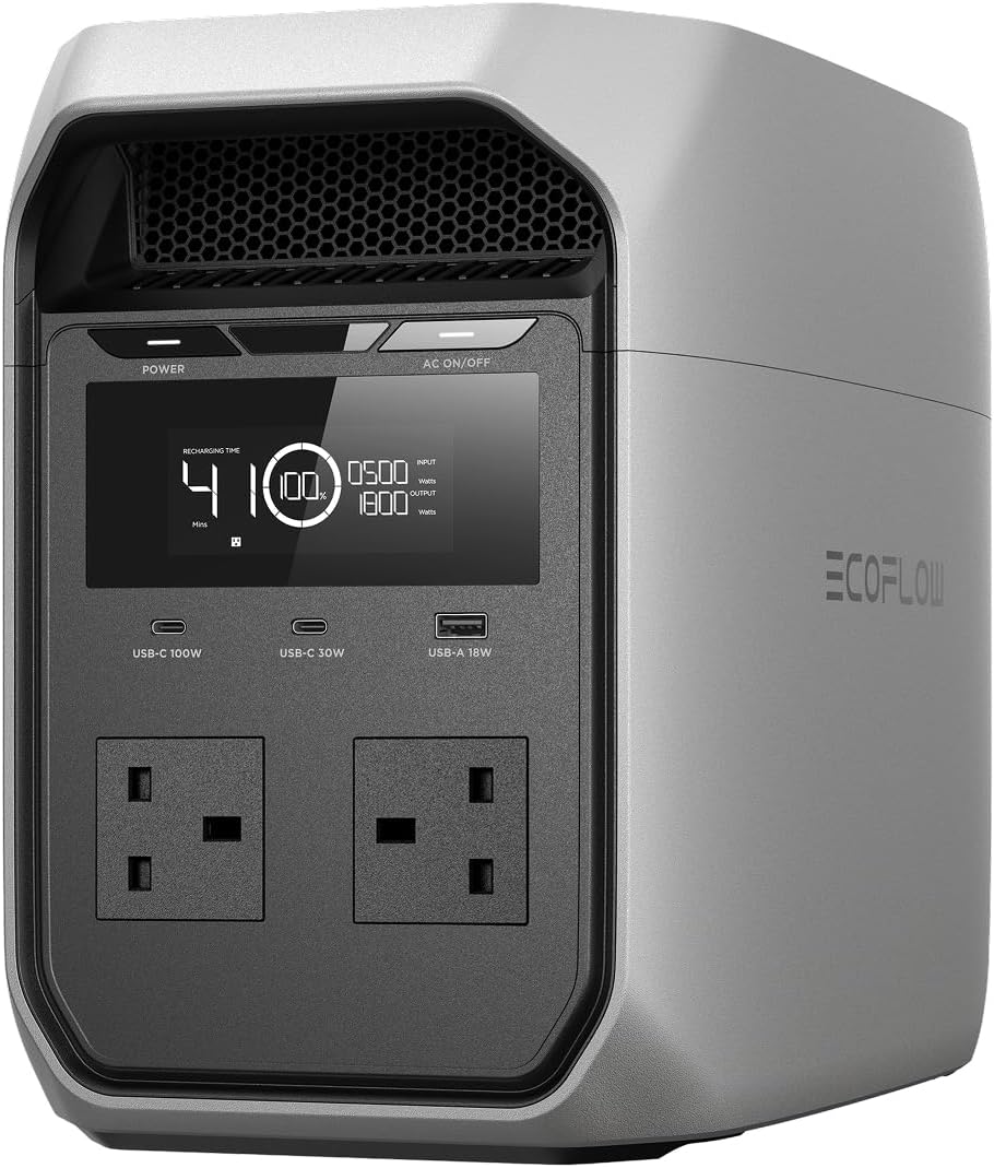 Portable Power Station 1800W LiFePO4 Solar Generator with UPS & Fast Charging - Image 8