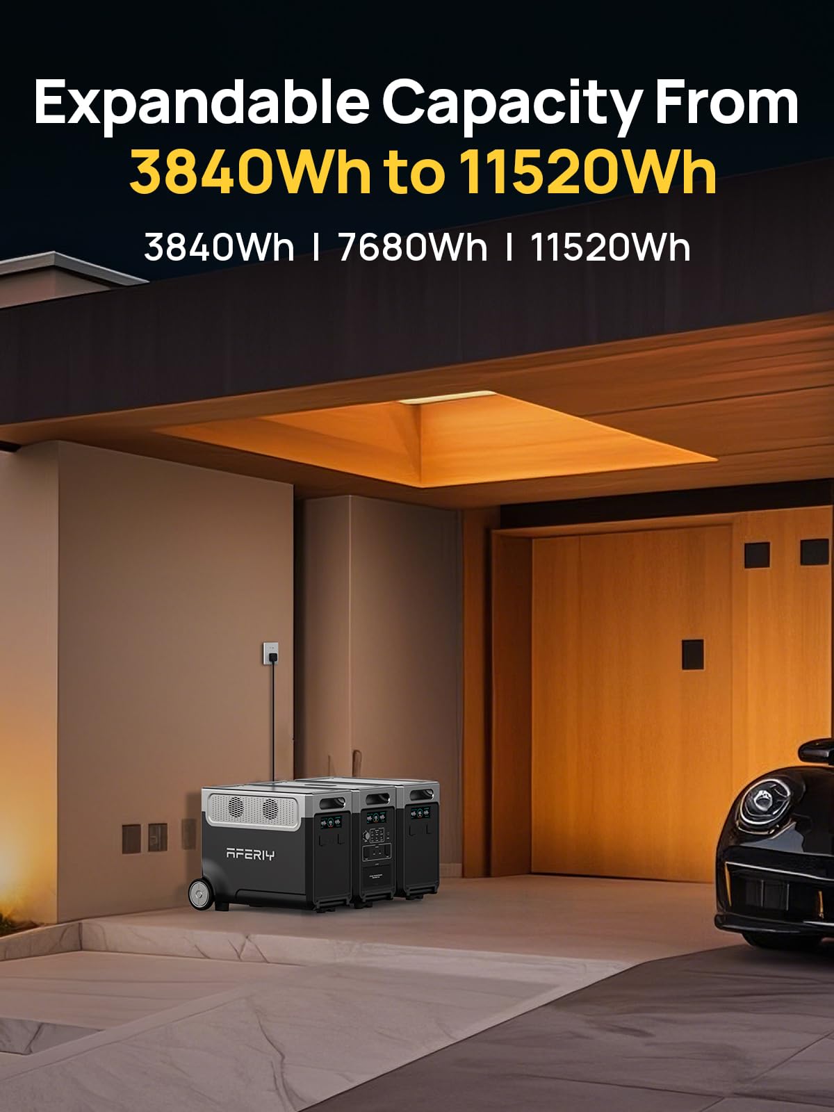 3840Wh Portable Power Station,Expandable Solar Generator to 11520Wh - Image 6