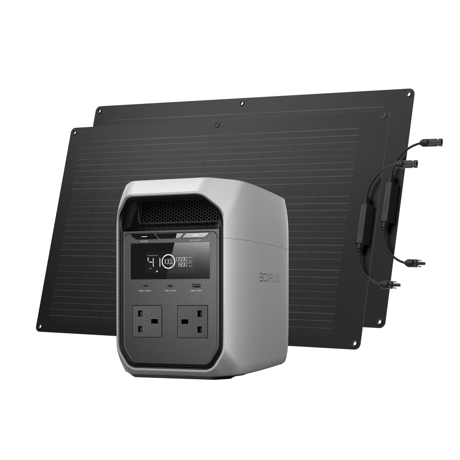 Portable Power Station 1800W LiFePO4 Solar Generator with UPS & Fast Charging - Image 7
