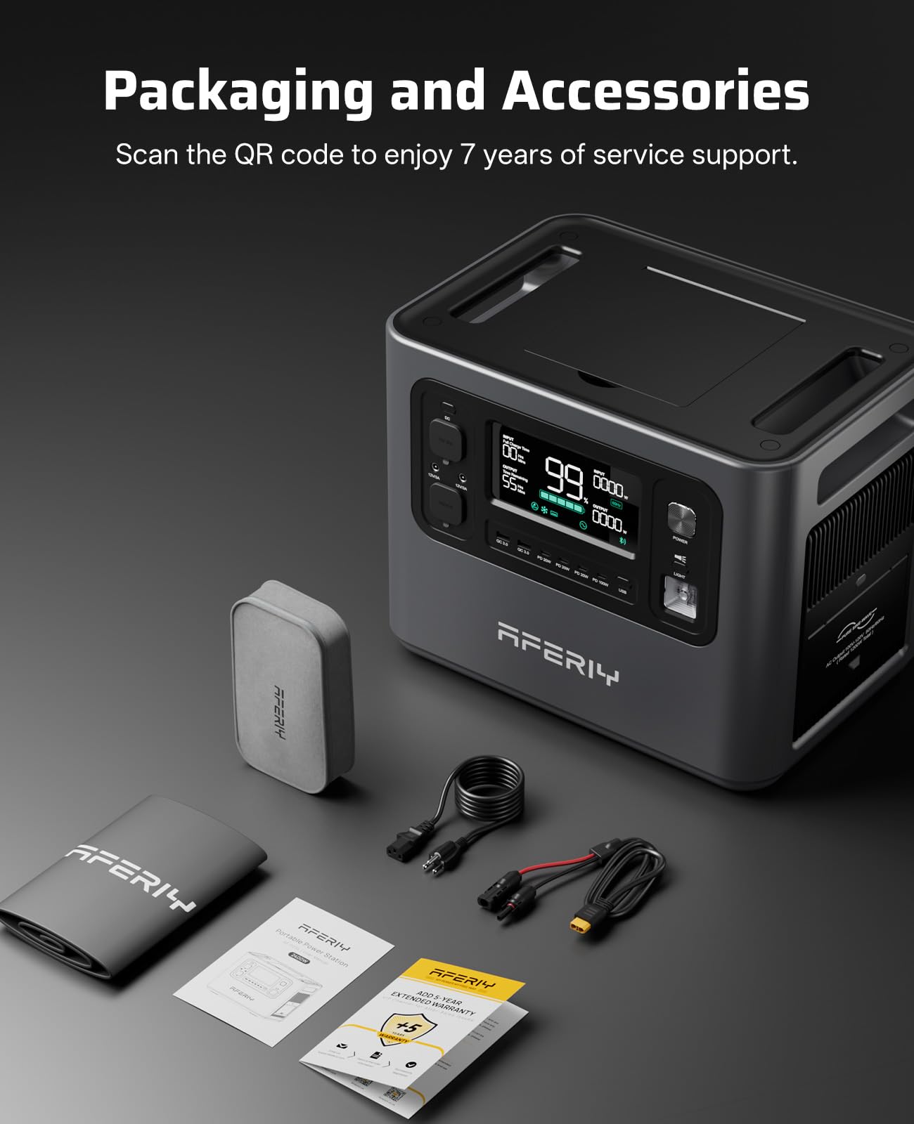P210 Solar Generator 2048Wh Portable Power Station 2400W - Image 8