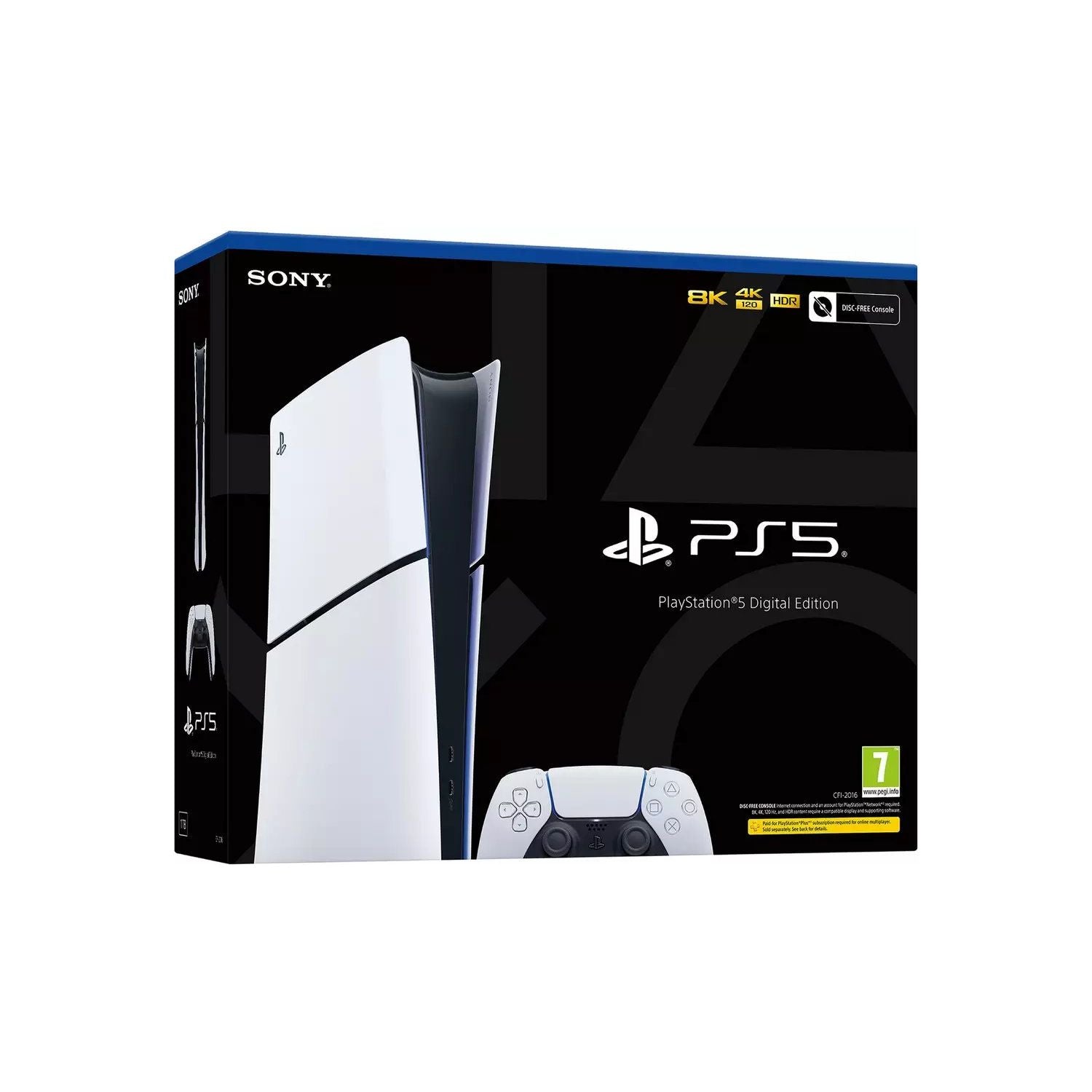 PlayStation 5 Digital Edition 825GB - Slim Console - Image 2