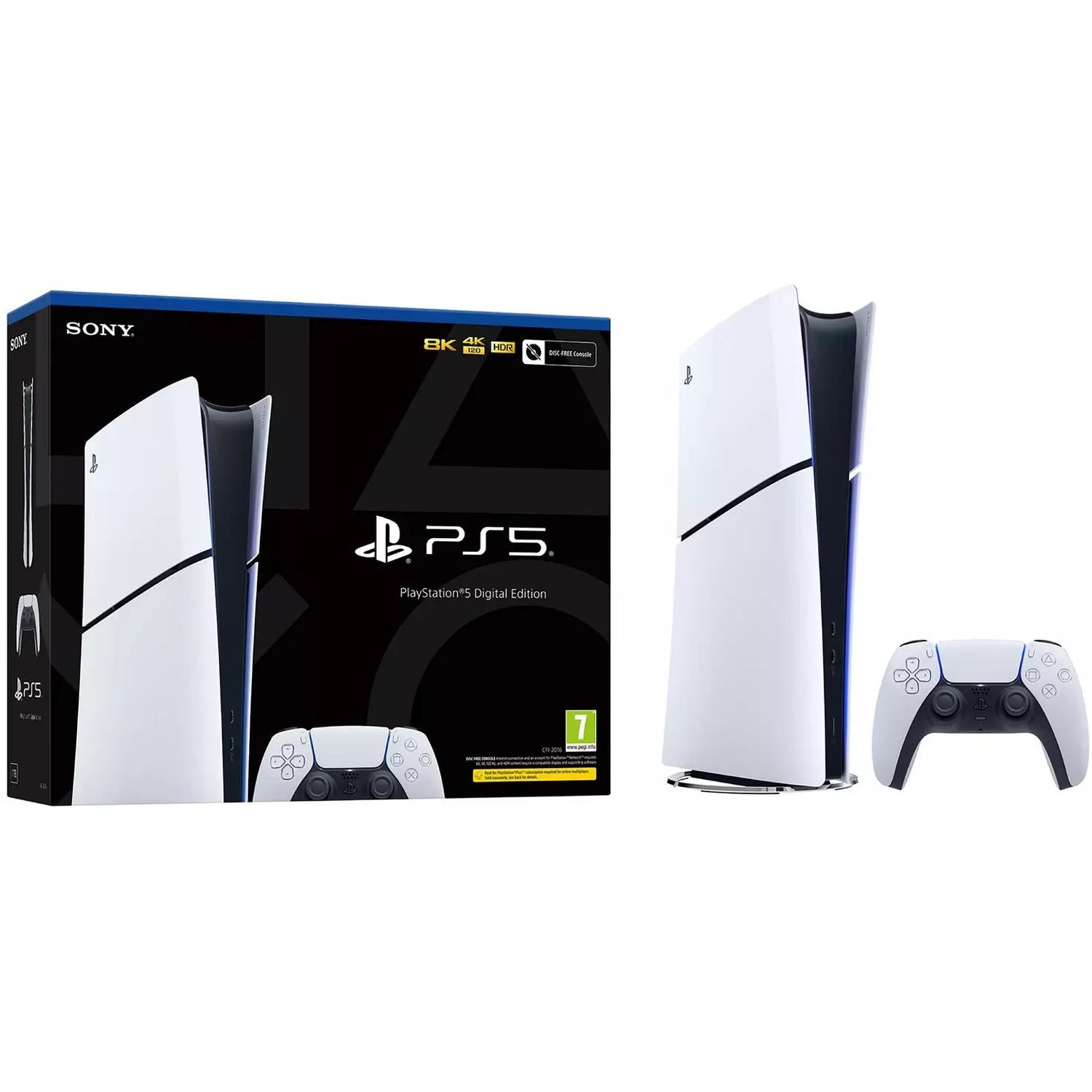 PlayStation 5 Digital Edition 825GB - Slim Console