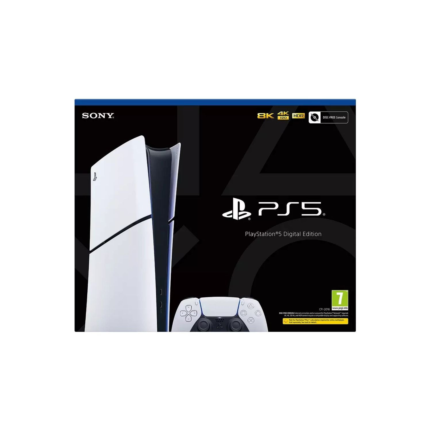 PlayStation 5 Digital Edition 825GB - Slim Console - Image 3