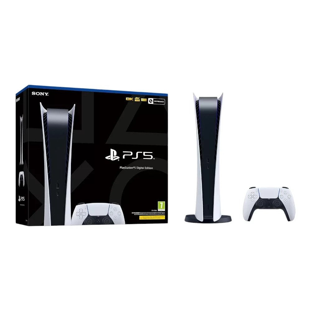 PlayStation 5 Digital Edition Console 825GB - White - Image 4
