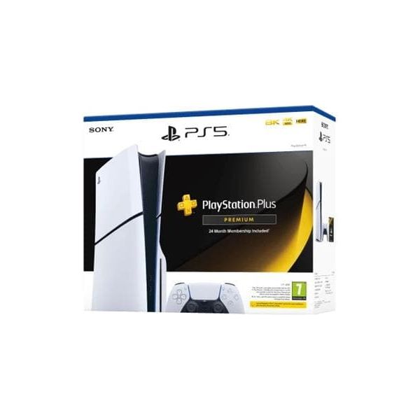 Sony PlayStation 5 (PS5) Disc Console Slim with 24-Month PS Plus Premium Subscription - Image 2
