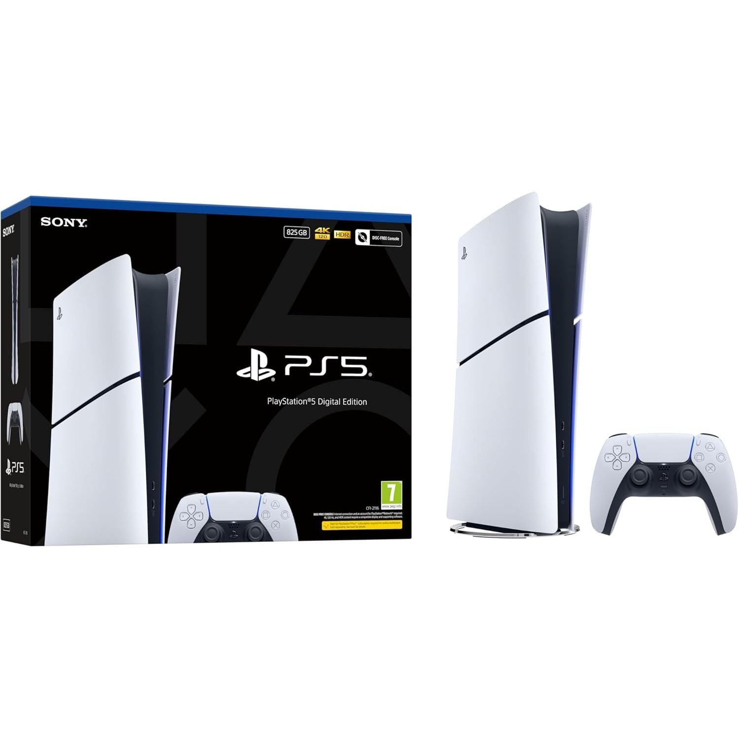 PlayStation 5 Digital Edition Console (PS5) 825GB - Image 4