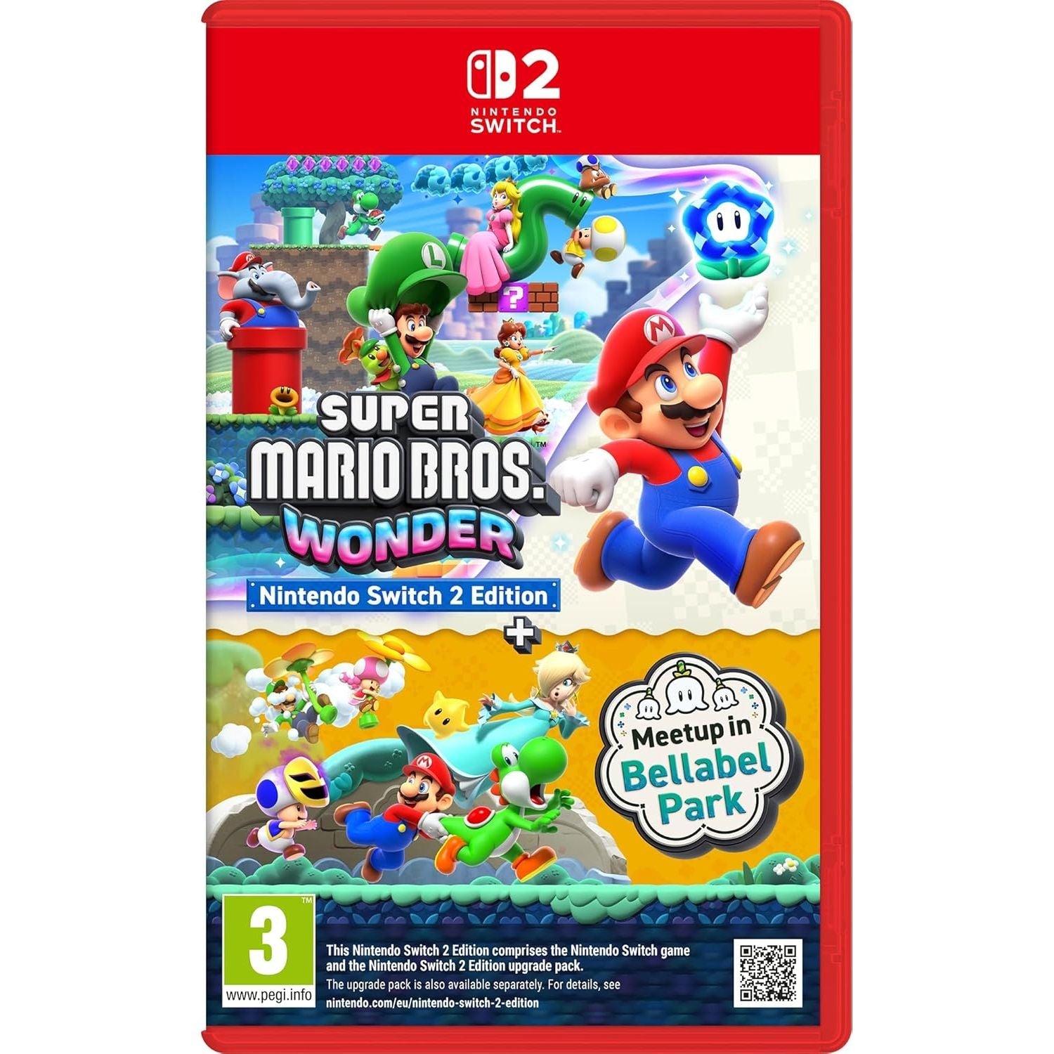 Nintendo Switch 2 Console + Super Mario Bros. Wonder Game Bundle - Image 3