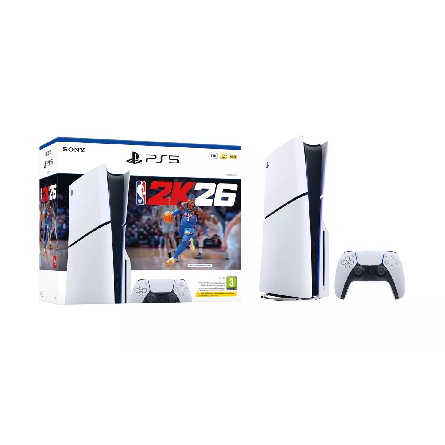 PlayStation 5 Slim Console & NBA 2K26 Bundle - Image 2