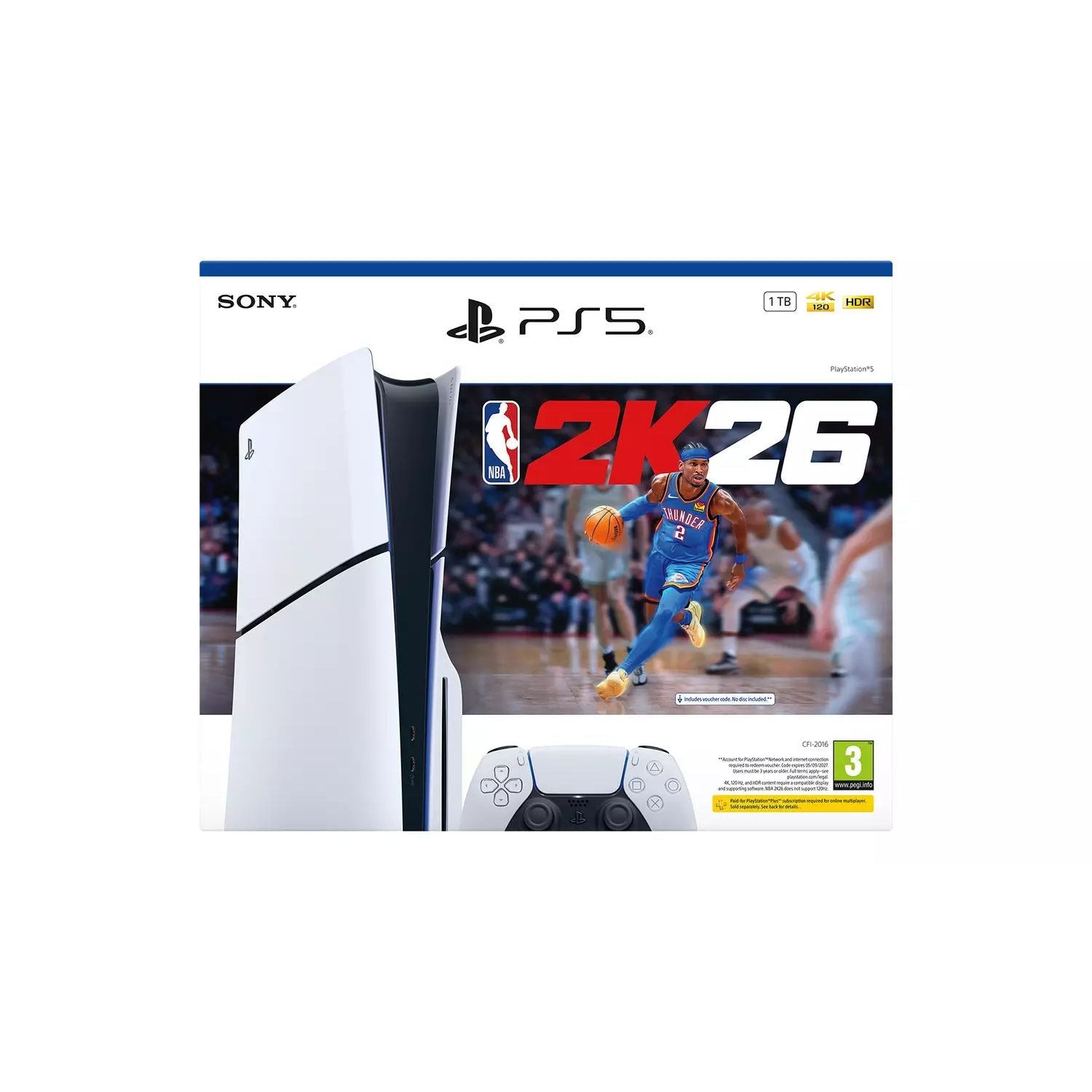 PlayStation 5 Slim Console & NBA 2K26 Bundle - Image 3