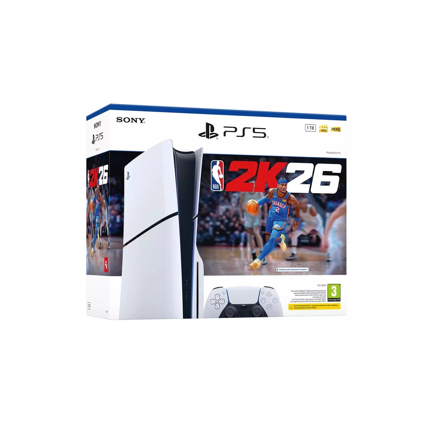 PlayStation 5 Slim Console & NBA 2K26 Bundle - Image 4