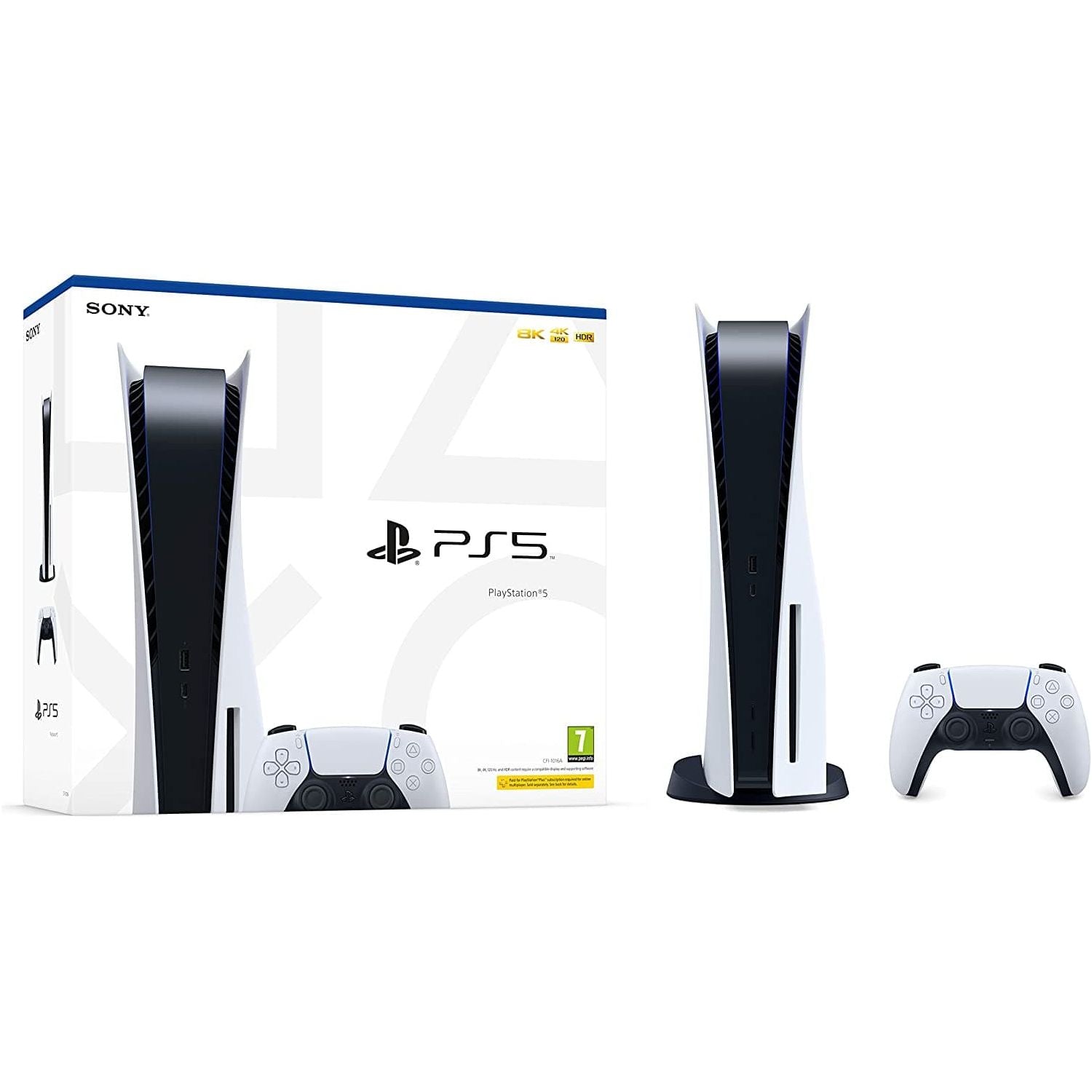 PlayStation 5 Console Disc Edition + Gran Turismo 7 for PS5 game (Bundle) - Image 3