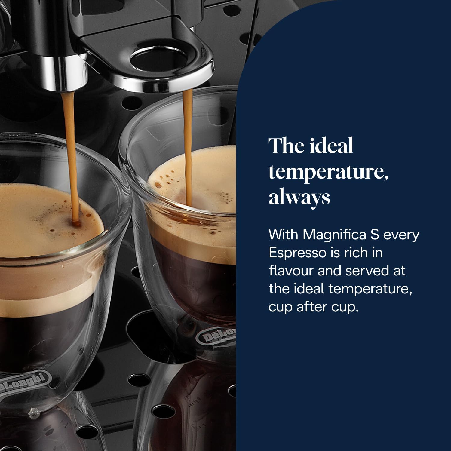 De'Longhi Magnifica S - Automatic Coffee Machine 2 Drinks Black - Image 8