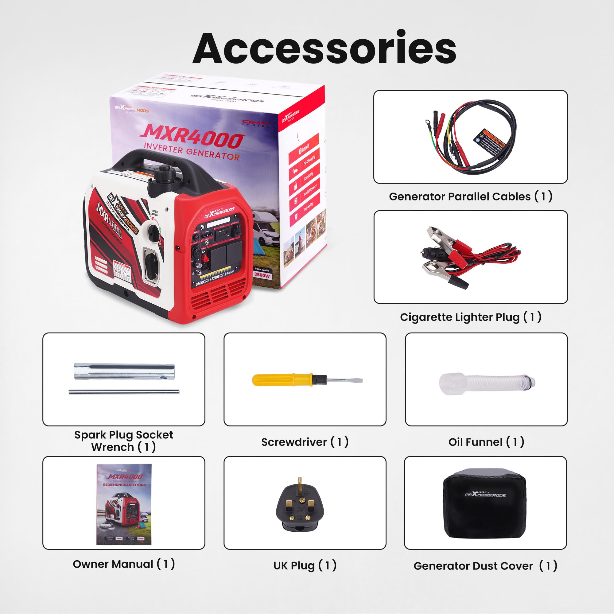3500W Portable Power Station for Home Backup & Camping - Image 9