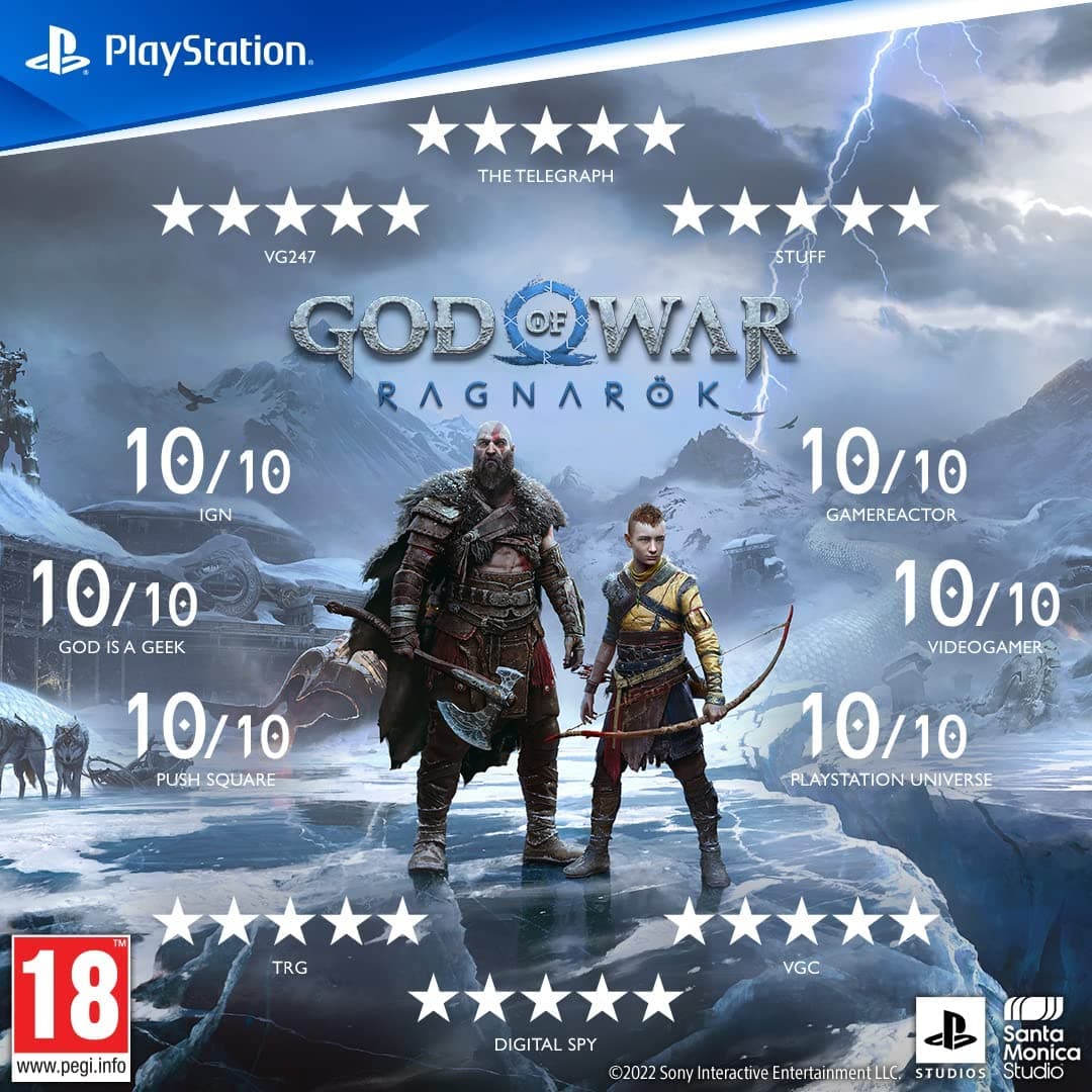 Sony PlayStation 5 (PS5) - God of War: Ragnarok Bundle - Image 2