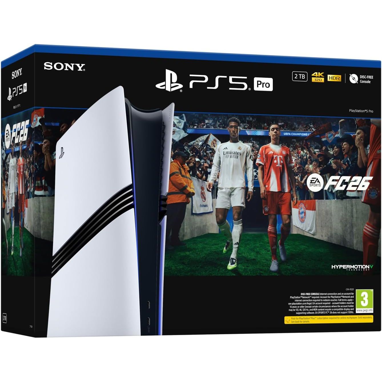 Sony PlayStation 5 Pro 2TB & EA SPORTS FC 26 Bundle | PS5 Pro Console - Image 3