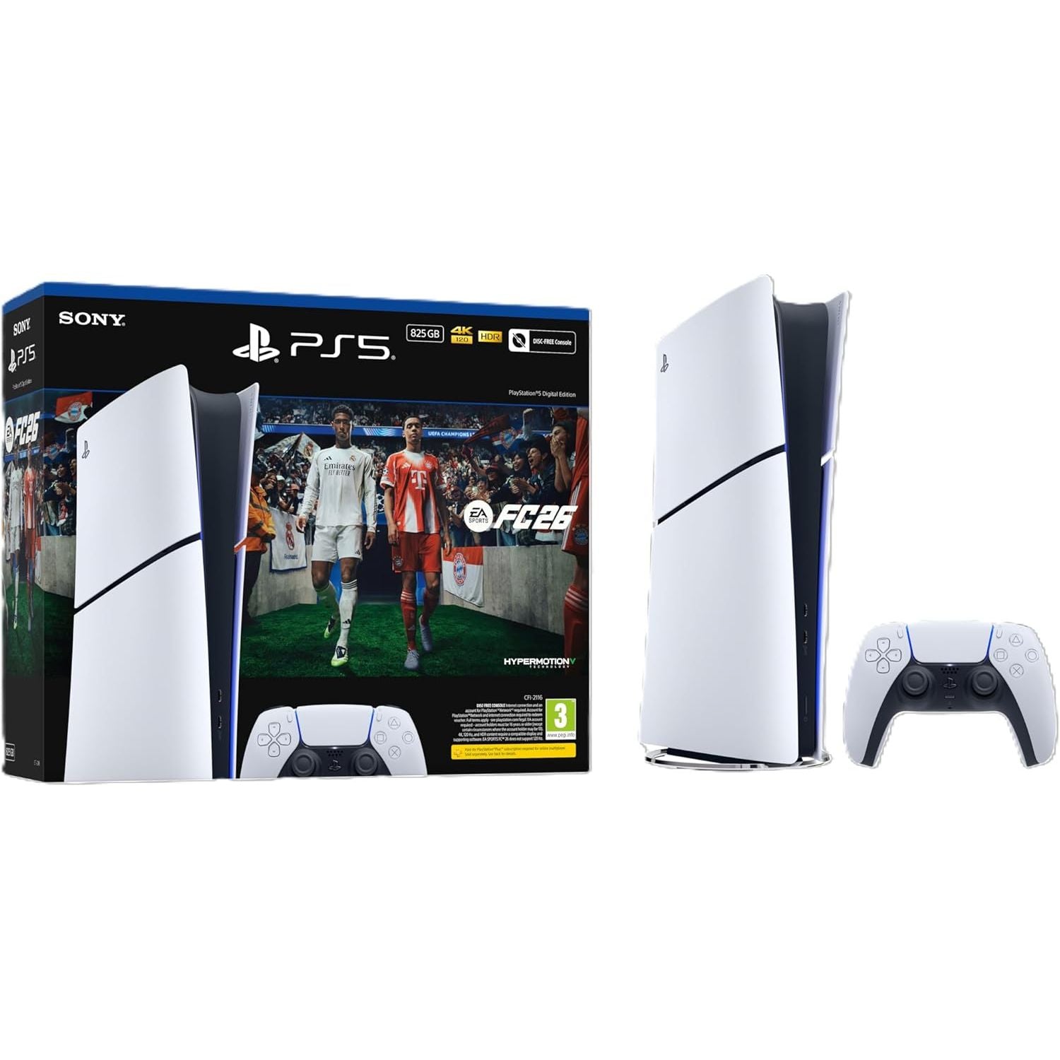Sony PlayStation 5 Digital Edition & EA Sports FC 26 Bundle - Image 2