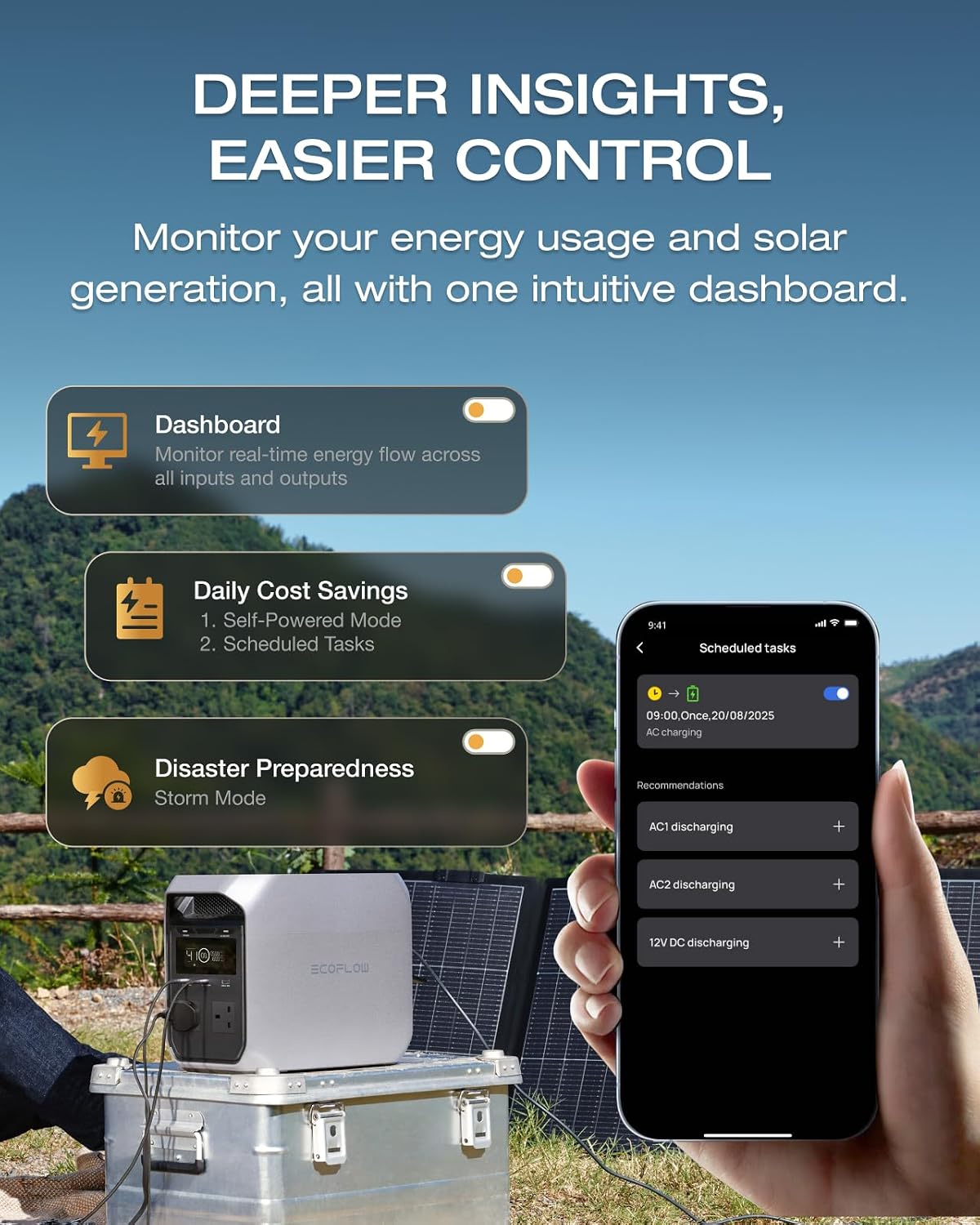 Portable Power Station 1800W LiFePO4 Solar Generator with UPS & Fast Charging - Image 5