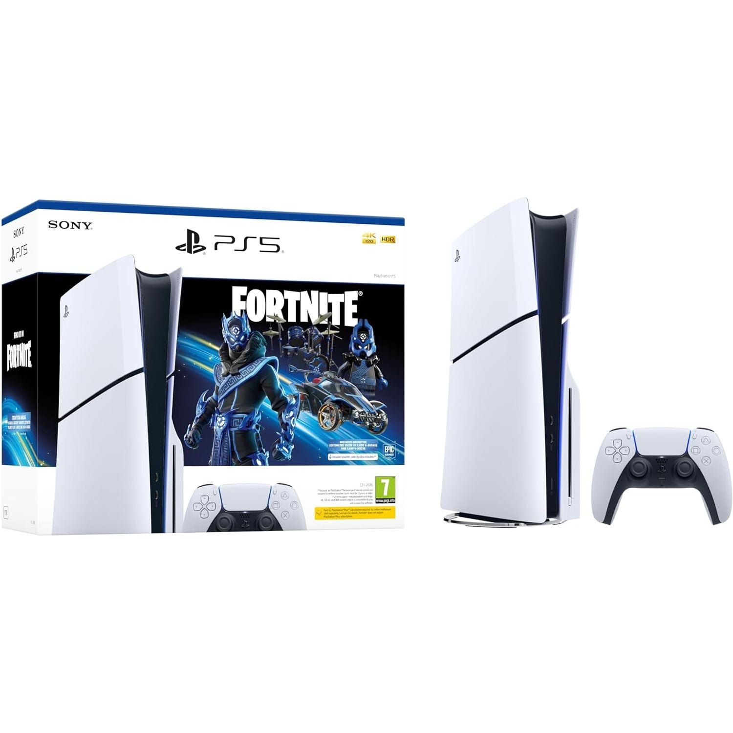 Sony PlayStation 5 Disc Console with Fortnite Bundle - Image 2