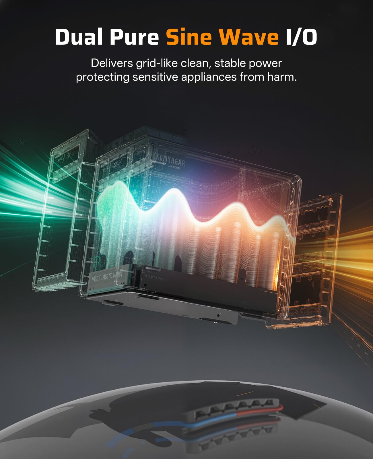 P210 Solar Generator 2048Wh Portable Power Station 2400W - Image 6