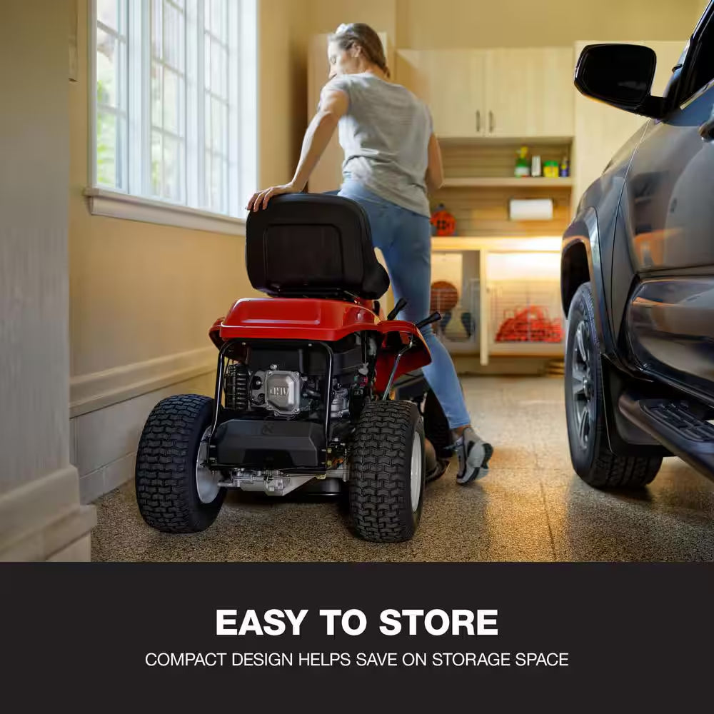 30-Inch Gas Rear Engine Riding Lawn Mower with 10.5 HP Engine, 6-Speed Manual Drive - Image 14