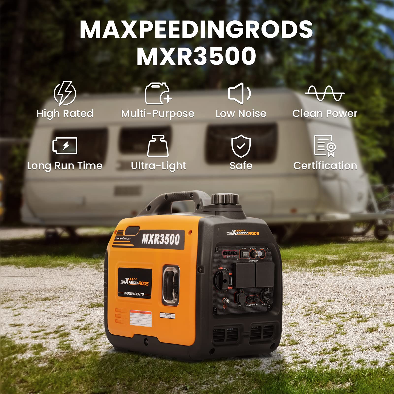 3300W Portable Power Station for Home Backup & Camping - Image 2