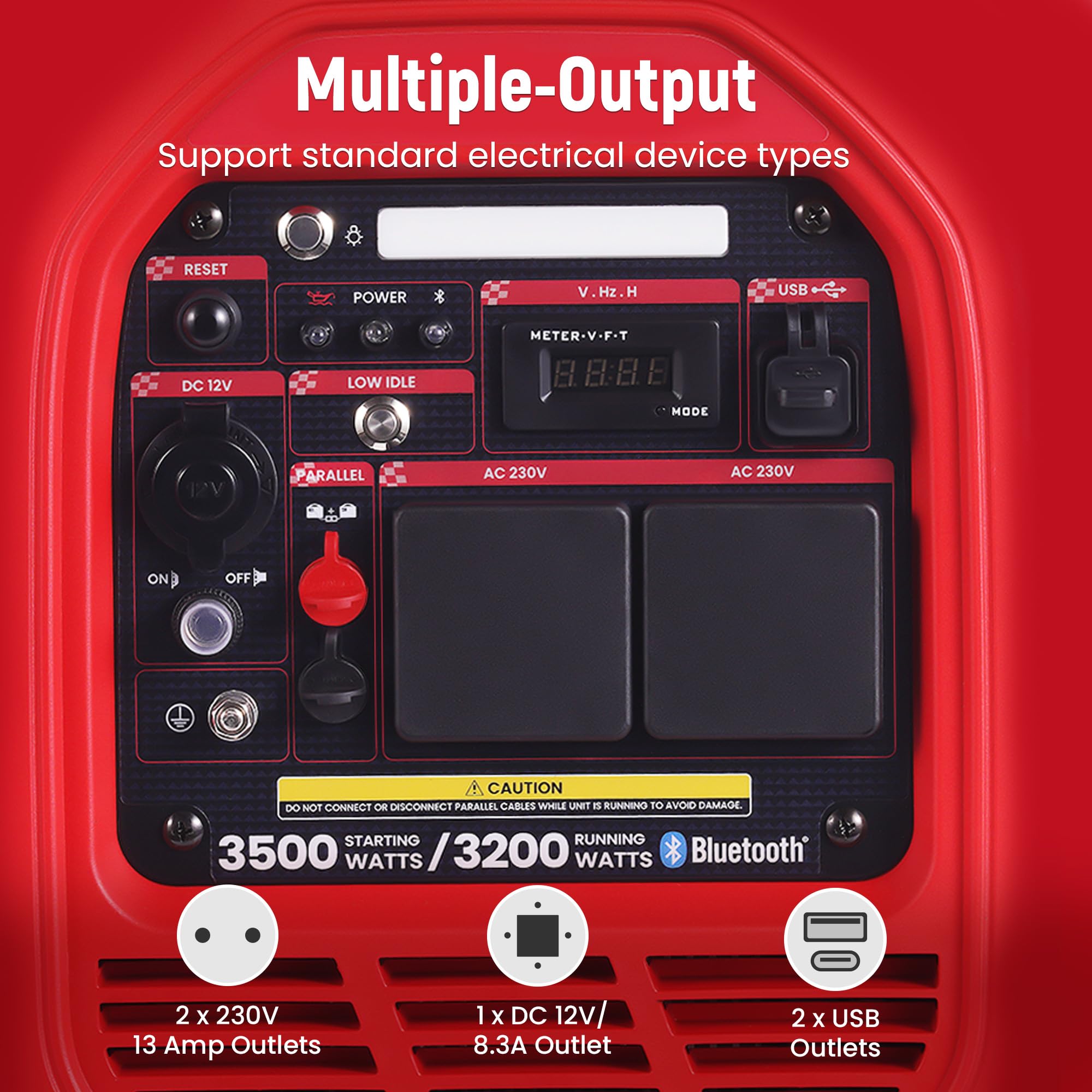 3500W Portable Power Station for Home Backup & Camping - Image 8