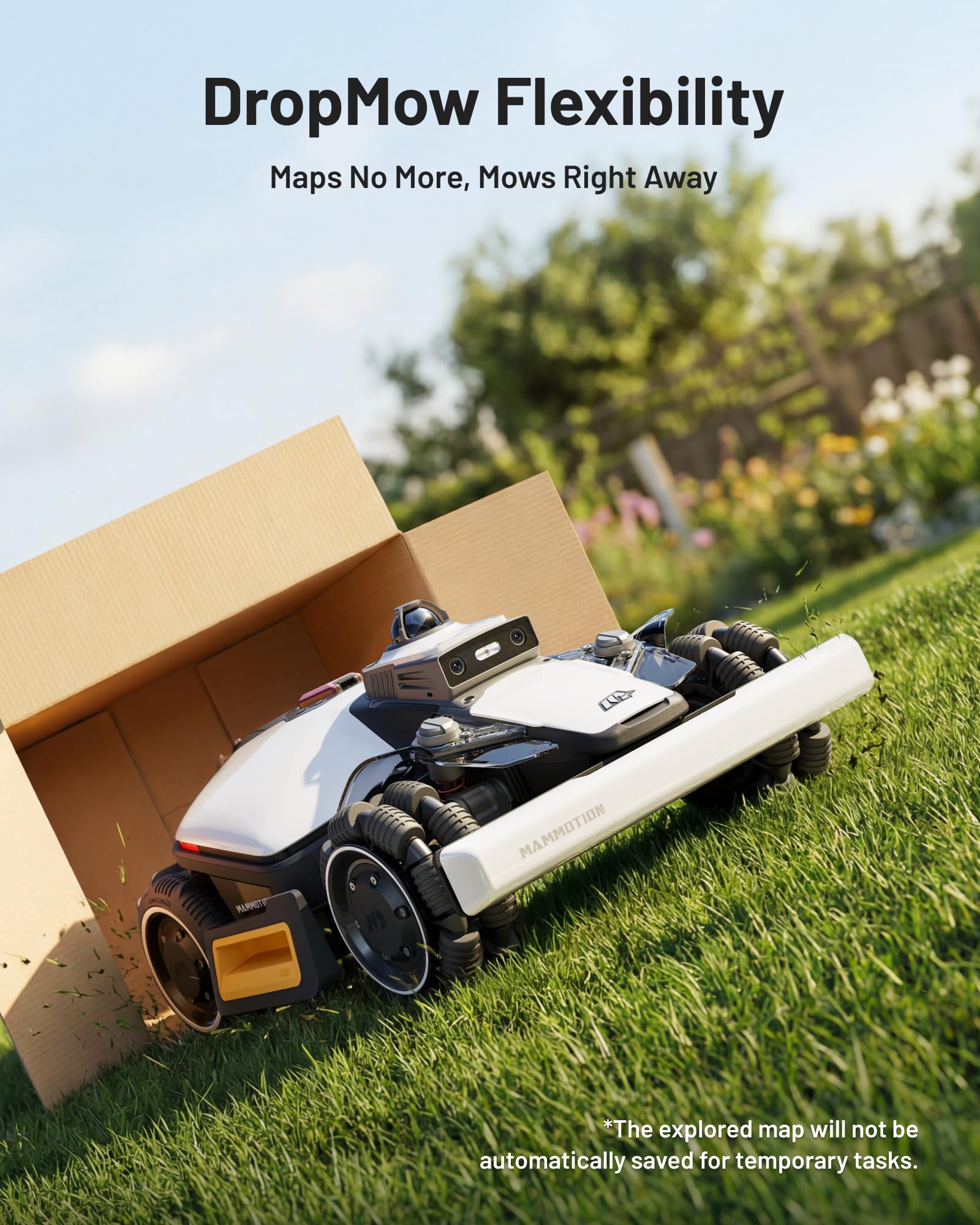 MAMMOTION LUBA mini 2 AWD 1500 Robot Lawn Mower - Image 8