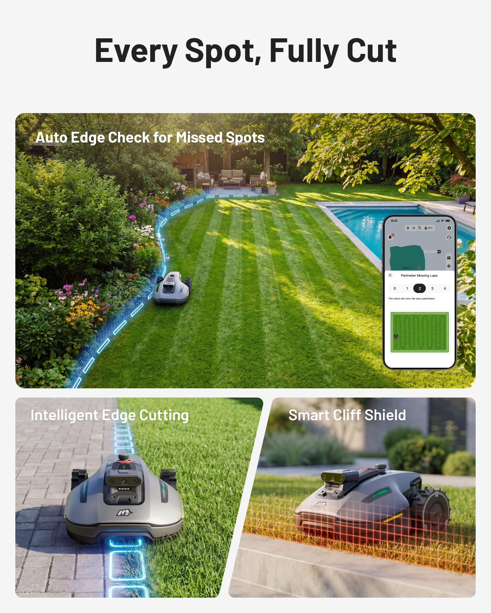 MAMMOTION YUKA mini 2 500 Robot Lawn Mower without Boundary - Image 8
