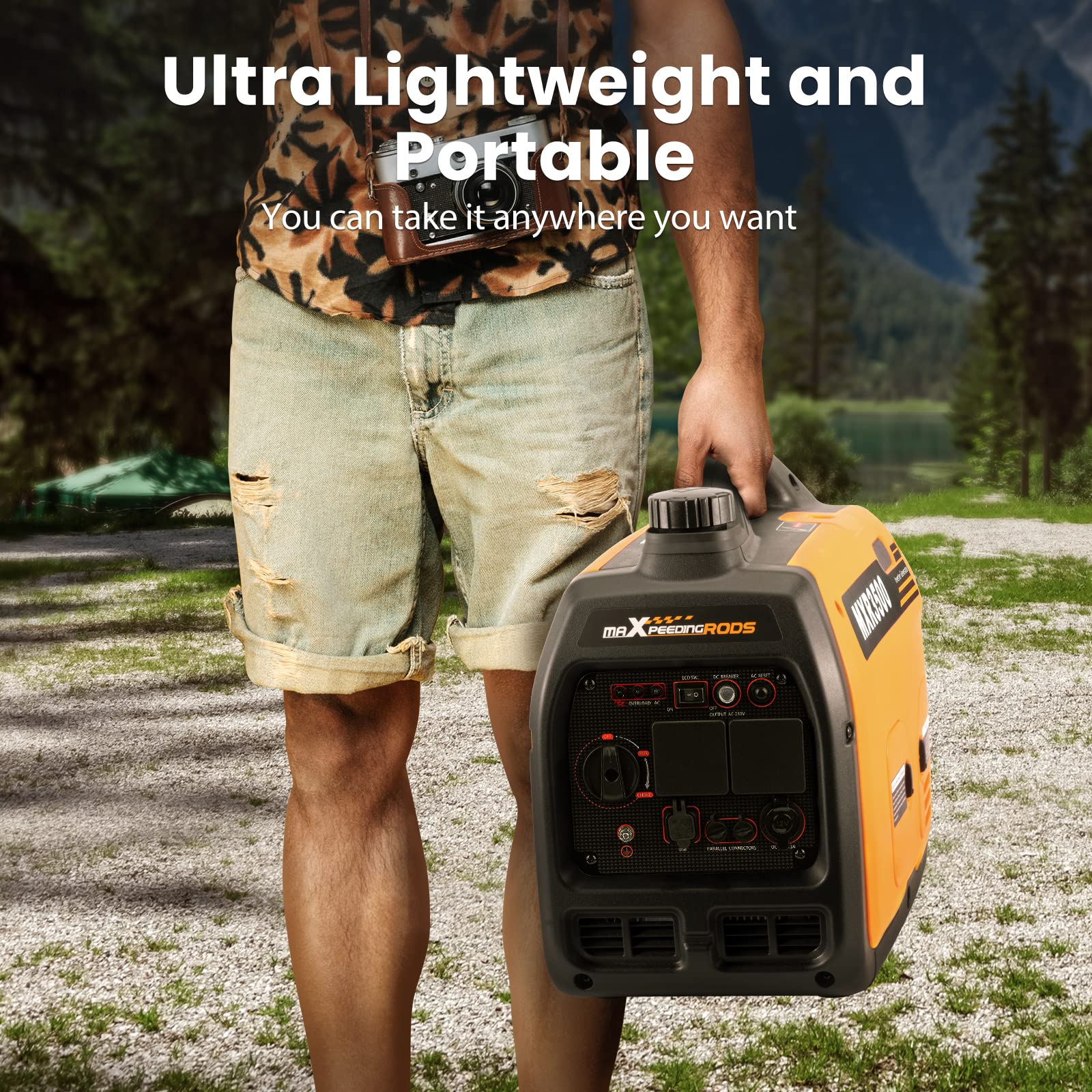 3300W Portable Power Station for Home Backup & Camping - Image 3