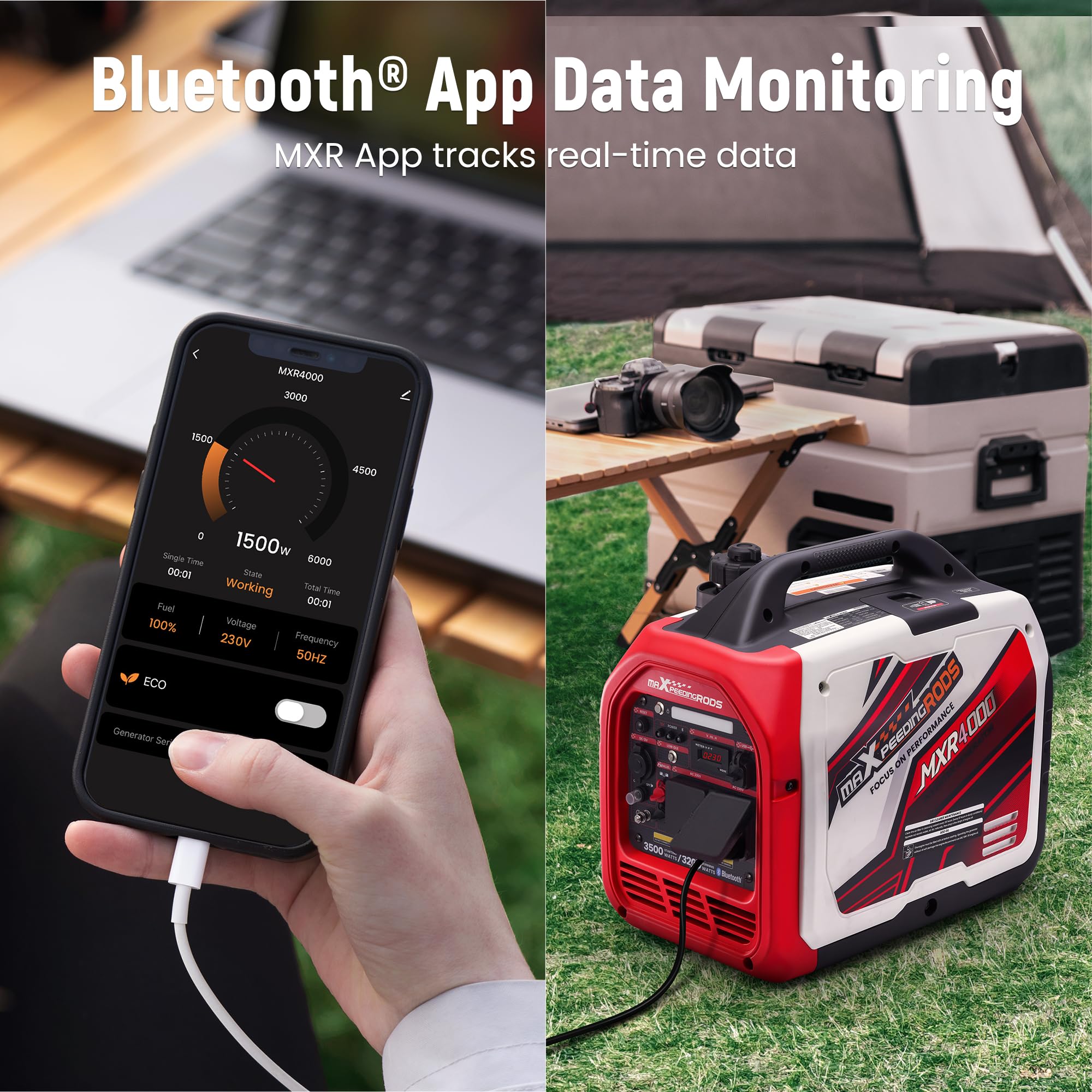 3500W Portable Power Station for Home Backup & Camping - Image 2