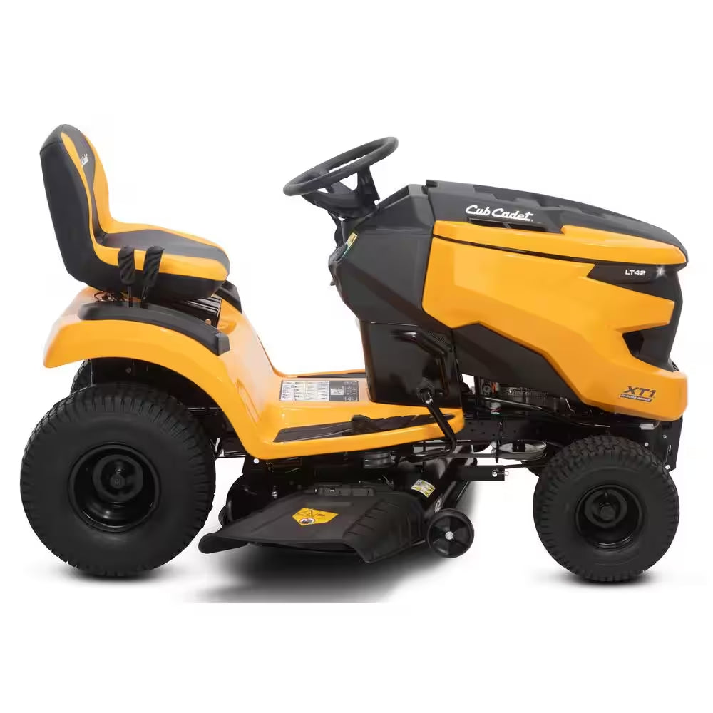 42-Inch Gas Riding Lawn Tractor with 19.5 HP Engine & Hydrostatic Drive - Image 4